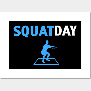 squat day Posters and Art